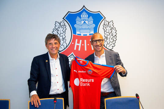 Ordförande Krister Azelius och Henrik Larsson