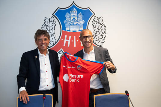 Ordförande Krister Azelius och Henrik Larsson som