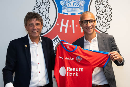 Ordförande Krister Azelius och Henrik Larsson som