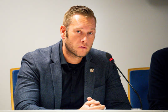 Klubbdirektör Joel Sandborg