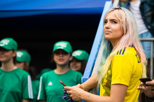 Swedish handball player Linnea Claesson