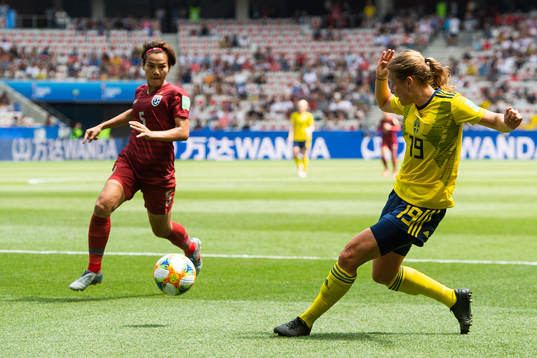 Anna Anvegård of Sweden