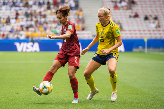 Ainon Phancha of Thailand and Magdalena Eriksson of Sweden