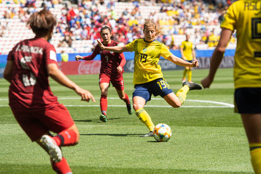 Anna Anvegård of Sweden