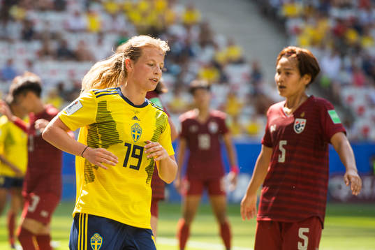 Anna Anvegård of Sweden