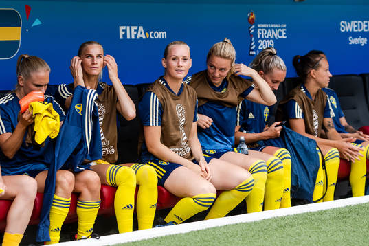 Jonna Andersson , Sofia Jakobsson , Stina Blackstenius ,