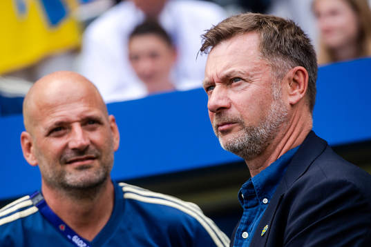 Magnus Wikman, assistant coach and Peter Gerhardsson, Head