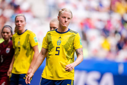Nilla Fischer of Sweden