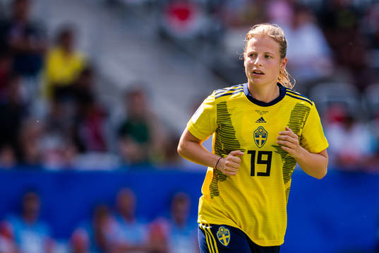 Anna Anvegård of Sweden