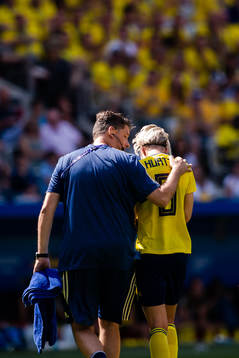 Mats Börjesson, doctor and Lina Hurtig of Sweden