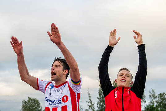 Simen Wangberg and Marcus Holmgren Pedersen of Tromsø
