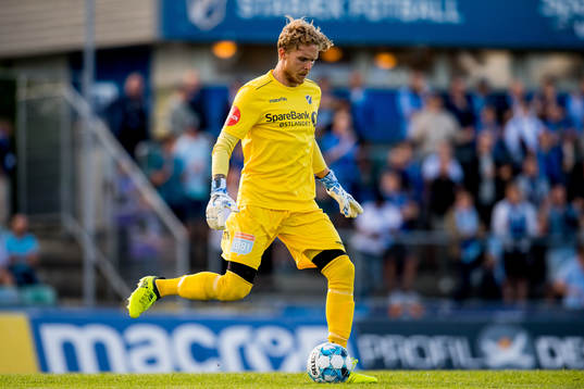 Goalkeeper Marcus Sandberg of Stabæk