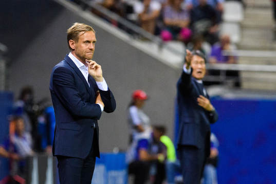 Martin Sjögren, head coach of Norway
