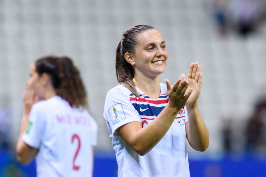 Vilde Bøe Risa of Norway celebrates