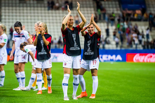 Synne Skinnes Hansen and Cecilie Redisch Kvamme of Norway