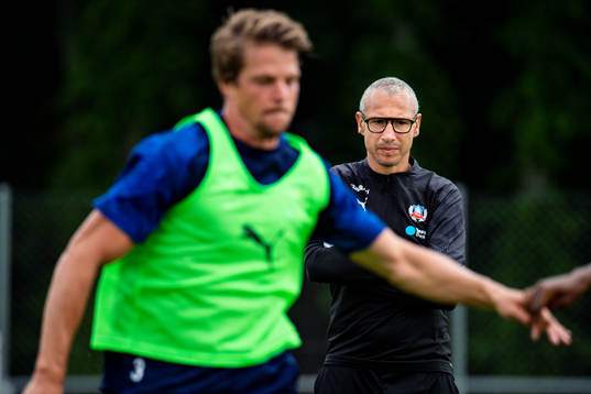 Tränare Henrik Larsson