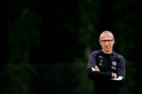 Tränare Henrik Larsson