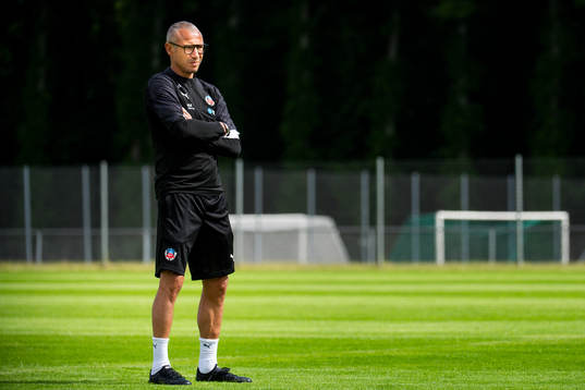 Tränare Henrik Larsson