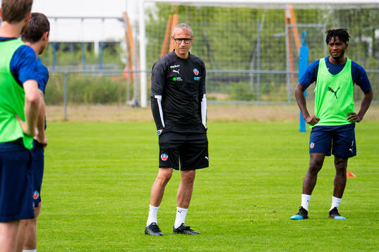 Tränare Henrik Larsson