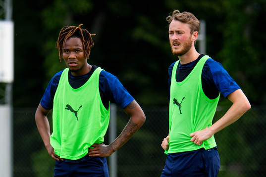 Kundai Benyu och Rasmus Jönsson