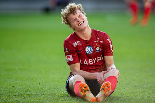 Örgrytes Freddie Brorsson har ont