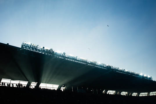 Läktare på Gamla Ullevi