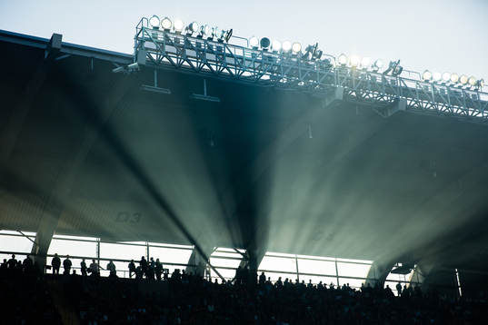 Läktare på Gamla Ullevi