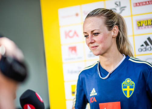 Amanda Ilestedt of Sweden