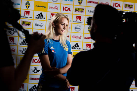 Stina Blackstenius of Sweden