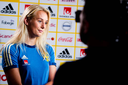 Stina Blackstenius of Sweden