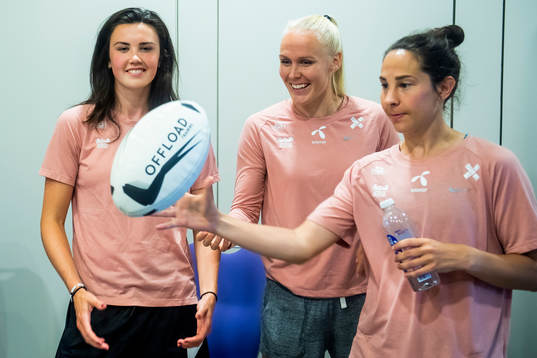 Ingrid Syrstad Engen, Maria Thorisdottir and Ingrid Moe