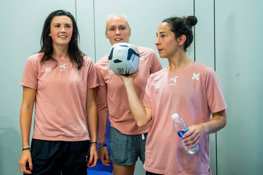 Ingrid Syrstad Engen, Maria Thorisdottir and Ingrid Moe