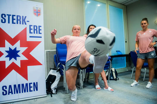 Therese Sessy Åsland, Ingrid Syrstad Engen and Vilde Bøe