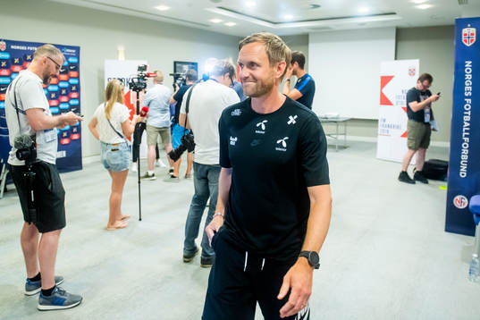 Martin Sjögren, head coach of Norway