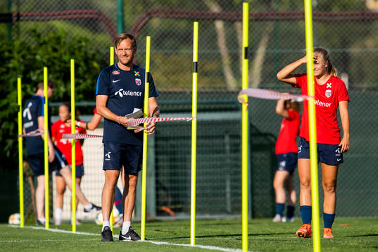 Martin Sjögren, head coach of Norway