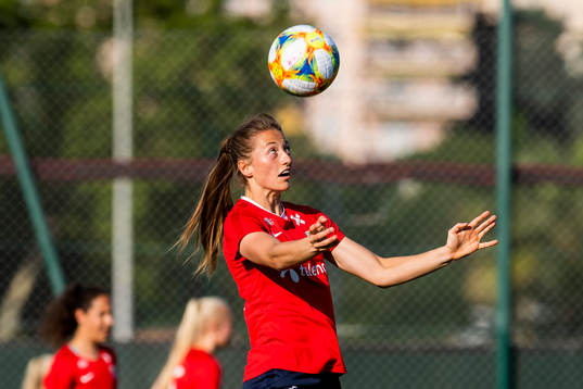 Goalkeeper Cecilie Hauståker Fiskerstrand of Norway