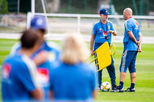 Peter Gerhardsson, Head coach and Magnus Wikman, assistant