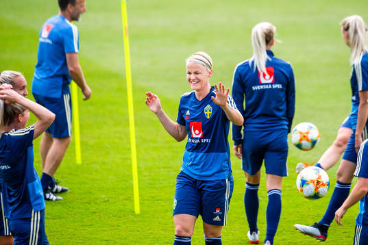 Nilla Fischer of Sweden
