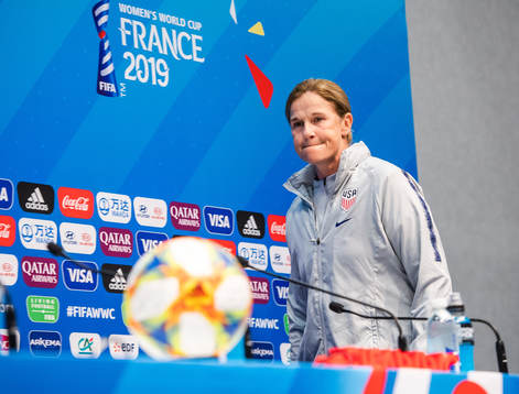 Jillian Ellis, head coach of USA