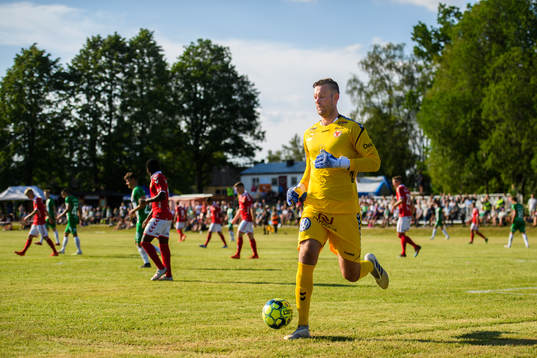 Kalmars målvakt Hampus Strömgren