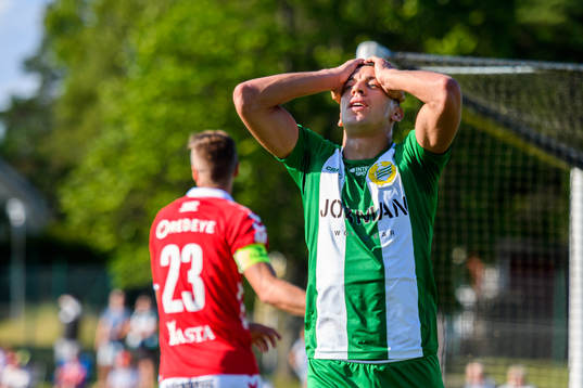 Hammarbys Nikola Djurdjic deppar