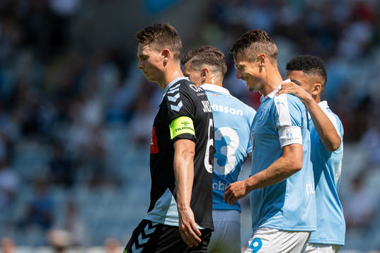 Malmö FFs Markus Rosenberg jublar