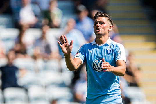 Malmö FFs Marcus Antonsson deppar