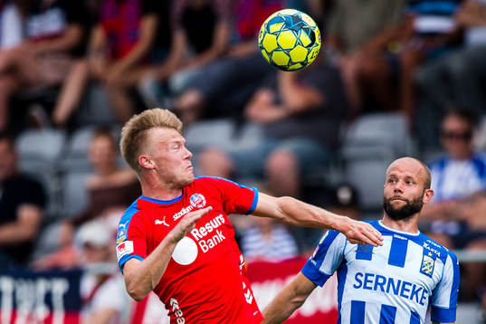 Helsingborgs Andreas Landgren och IFK Göteborgs Robin