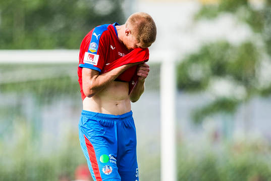 Helsingborgs Markus Holgersson deppar