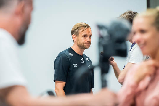 Martin Sjögren, head coach of Norway