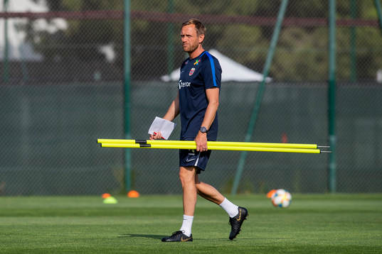 Martin Sjögren, head coach of Norway