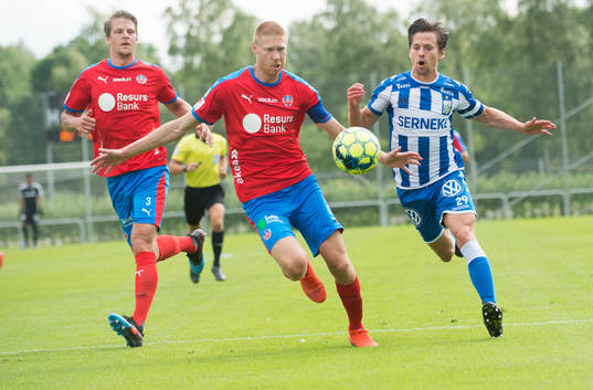 IFK Göteborgs Patrik Karlsson Lagemyr och Helsingborgs