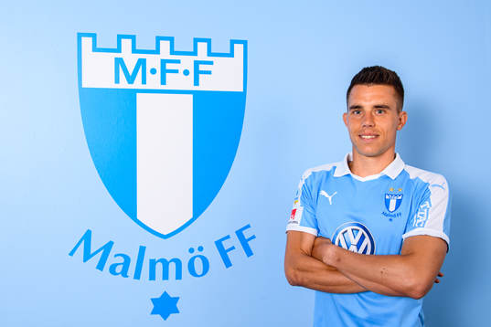 Malmö FF presenterar Jonas Knudsen som ny spelare