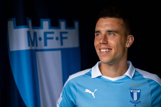 Malmö FF presenterar Jonas Knudsen som ny spelare